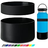Greant Double Protective Water Bottle Boot Compatible with Hydro Flask, Silicone Flex Boot Compatible with Hydroflask Boot, Universal Anti-Slip Bottle Sleeve, 3 Sizes to Choose