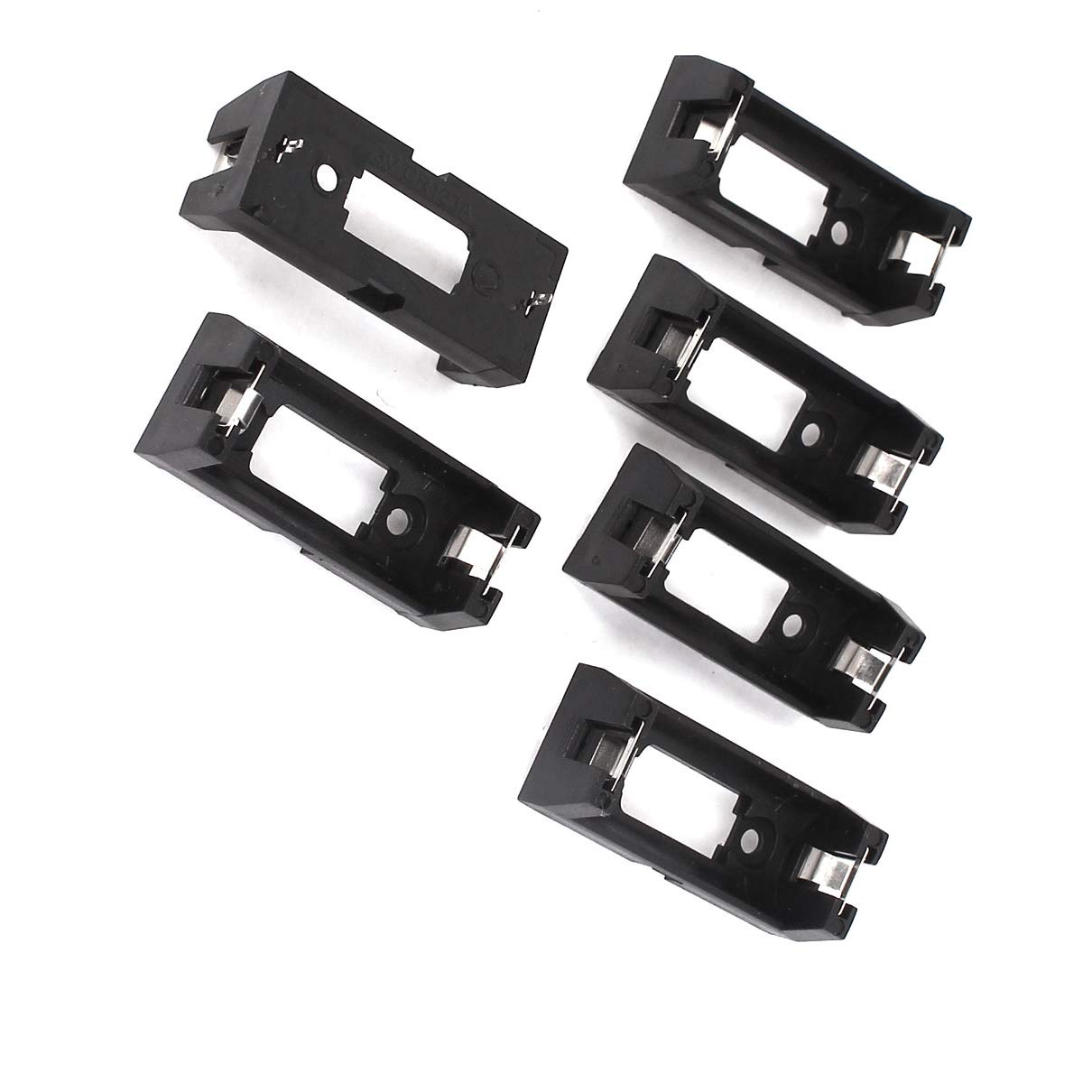 Sonstige 6 Pcs Open Frame Dry Cell Fur 1 X 3 V Cr123a Batterie 2 Polig Heimwerker Jung Israel Org