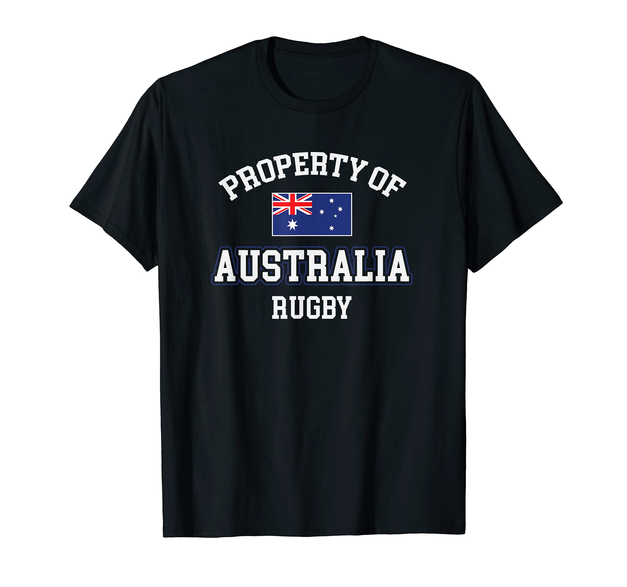 Property Australia Rugby Team Flag Player Fan Supporter T-Shirt