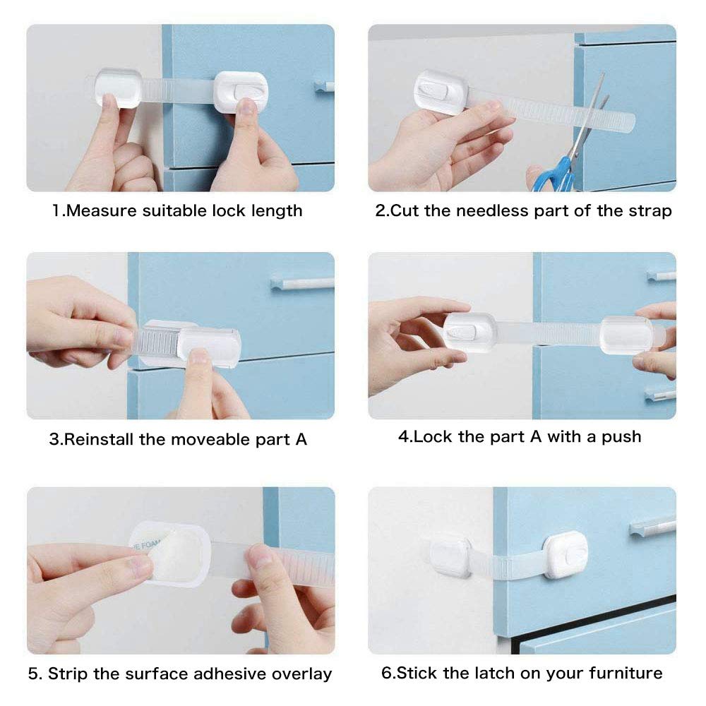 für Badezimmer kindersicher Dreamtop Baby Sicherheits-Toilettenschloss