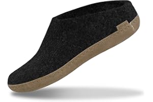 Glerups Wool Slip-On Leather Outsole