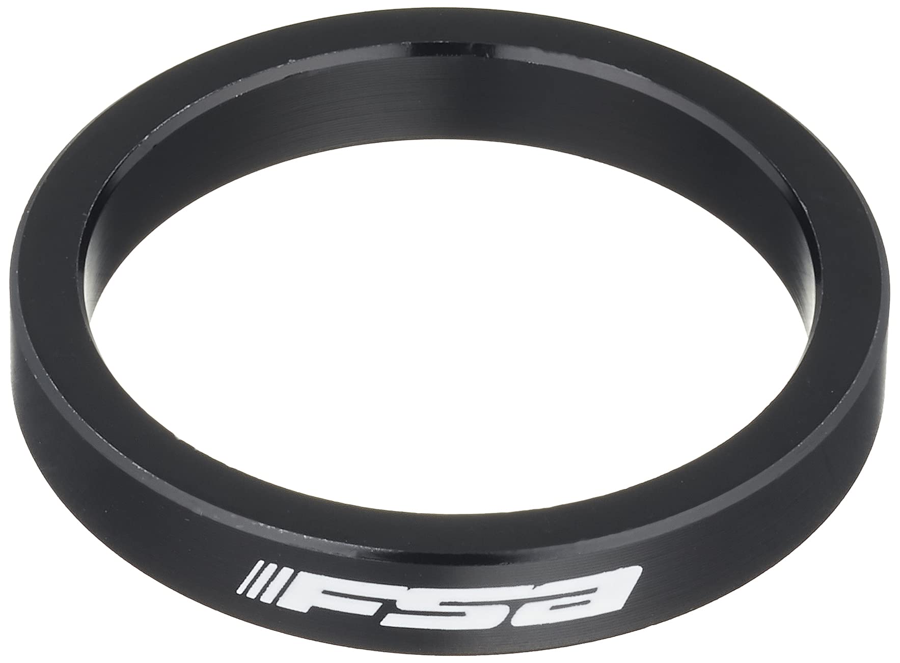 FSA Alloy Headset Spacer - Black, 1.1/8-Inch/5 mm