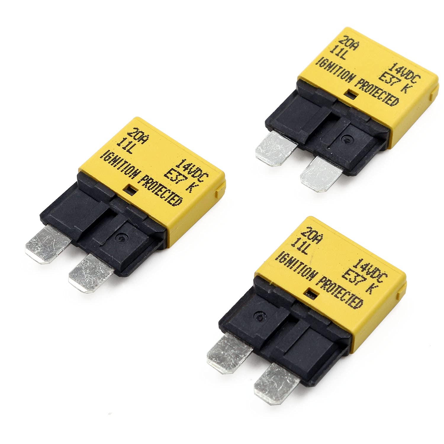 Mua 20 Amp 12V Type 1 Automatic Reset Circuit Breaker Fuse Low Profile ATC/ATO Fuse Breaker 20A