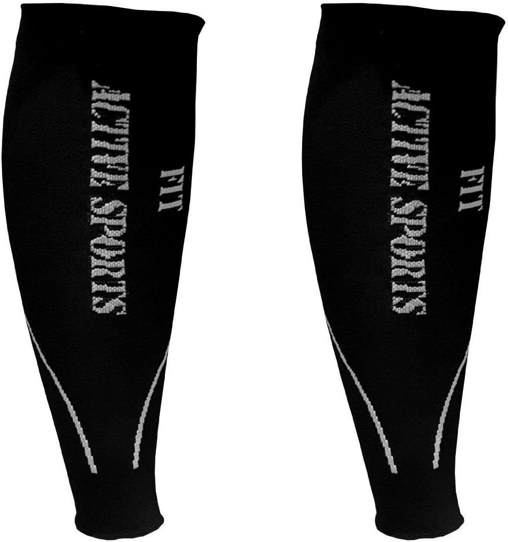 Fit Active Sports Compression Calf Sleeves (1 Pair) Great