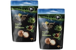 Generic Macadamias Australia Happy Nut Vanilla Macadamias 225g (2 packs)