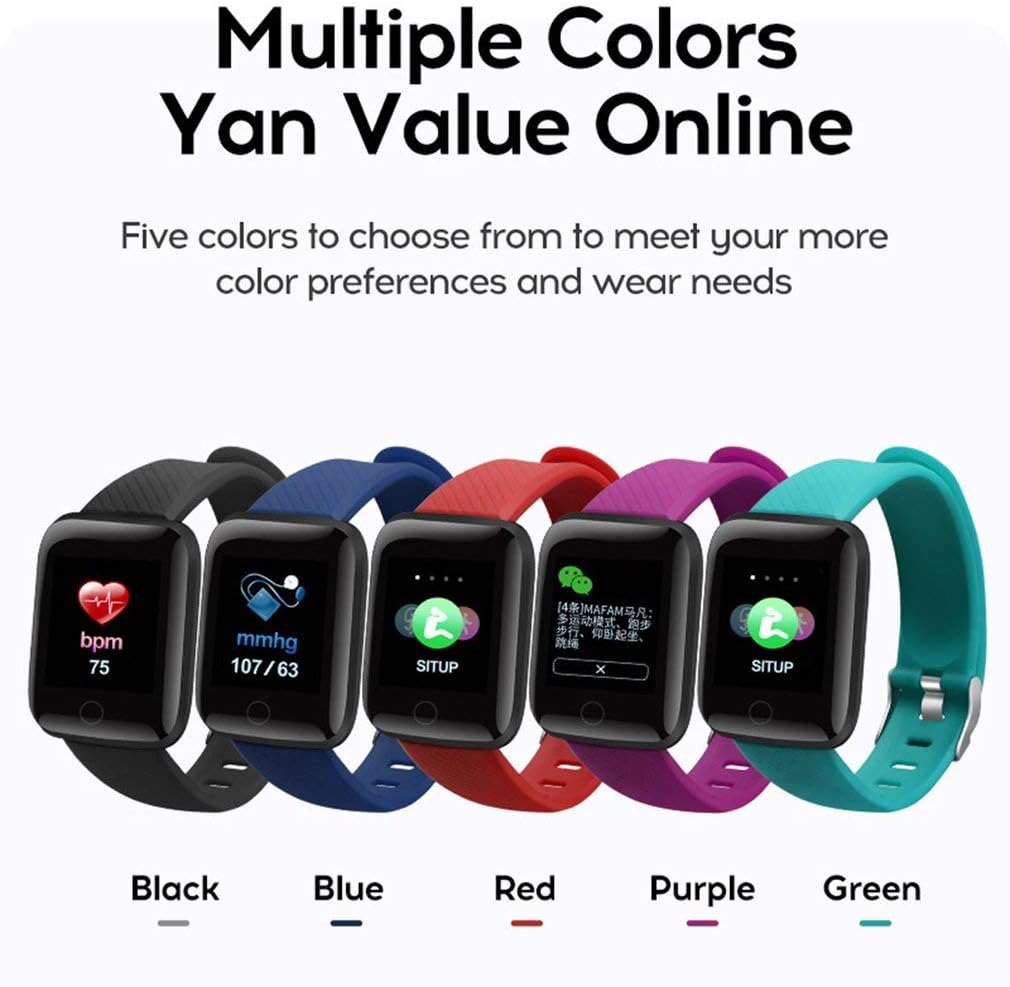 116 Plus Smart Watch 1.3 Inch Tft Color Screen Waterproof Sports Fitness Activity Tracker Smart Watch