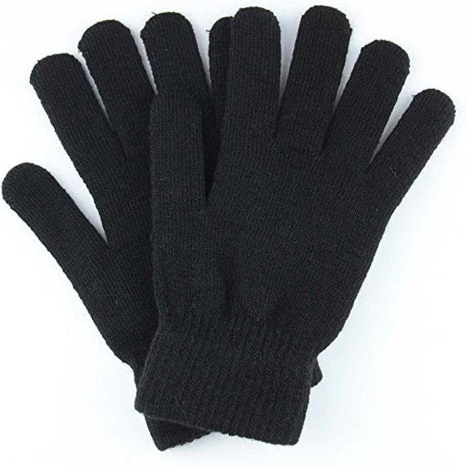 Women's Gloves Ladies Magic Knit Gloves Solid Colors