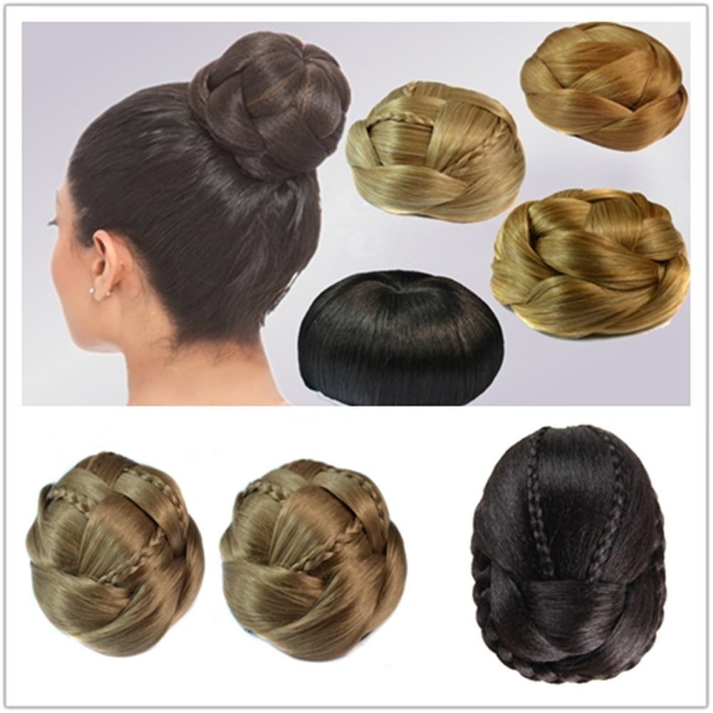 Remeehi Hair Bun Updo Ancient Costume Bride Dedicated Short