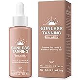 Tanning Drops to Drink - Tanning Drops - Sunless Tanning Drops To Drink - Bronze Tanning for Face and Body - Promotes Healthy Skin, Suitable for All Skin Types 1.69Floz