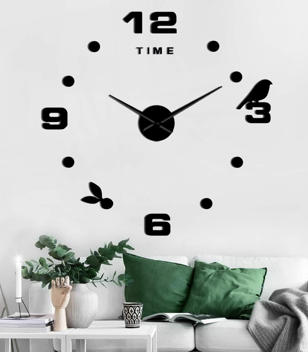 Amazoncom Siemoo 3d Wall Clock Amazoncom Siemoo 3d Wall Clock