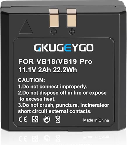 VB18 Rechargeable Battery For Godox Flash - 2000mAh Lithium Battery Replacement