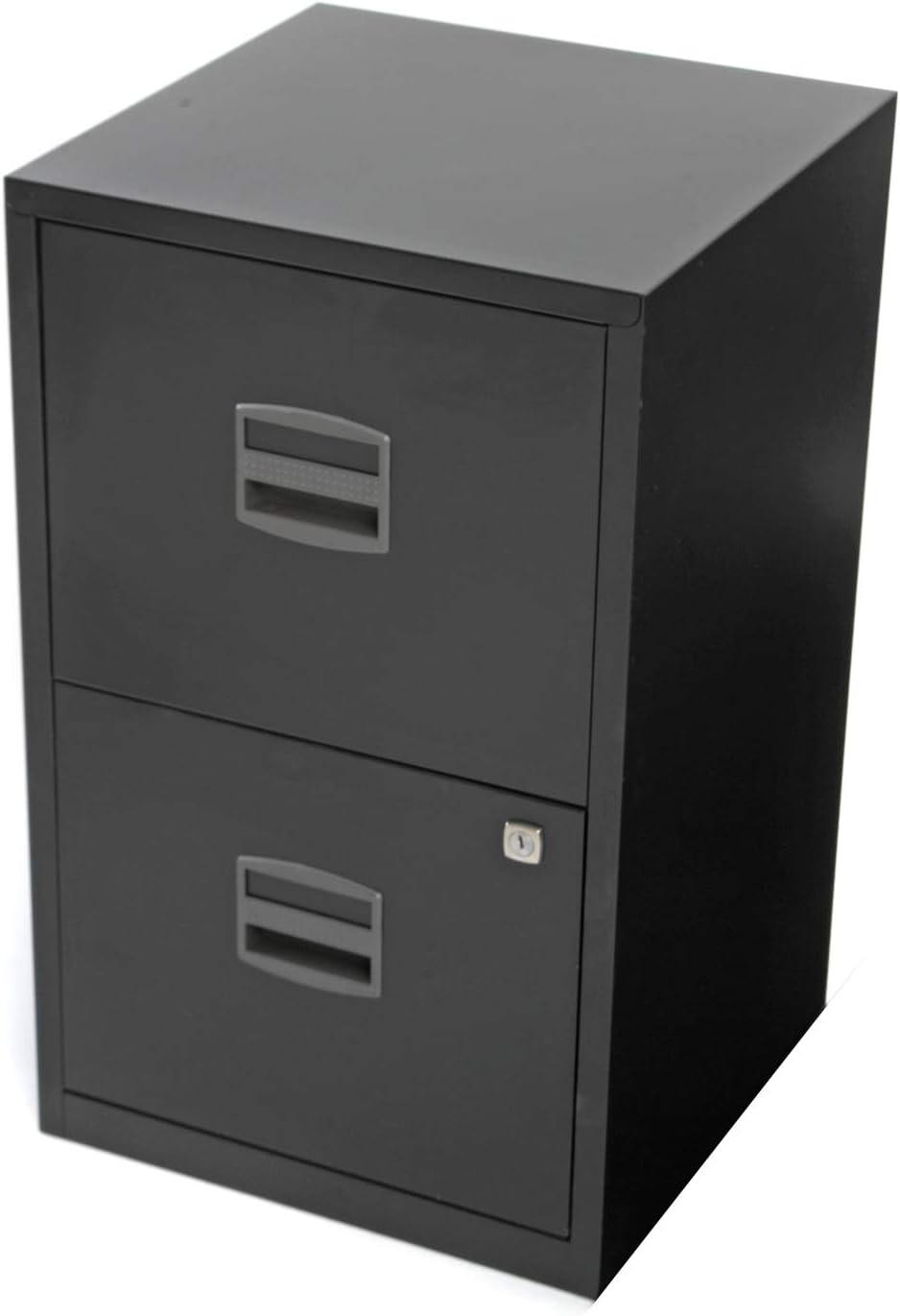 Bisley Steel 2 Drawer Filing Cabinet Black Amazon Co Uk