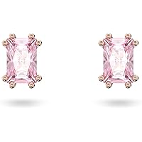 Amazon.com: SWAROVSKI Lucent stud earring, Single, Pink