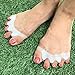 Agile Toes: Toe Separator Toe Spreader Toe Spacer Toe Divider for Therapeutic Relief from Bunions, Plantar Fasciitis, Hammer Toes, Claw Toes & other Foot Conditions, Spa & Pedicures for Men and Women