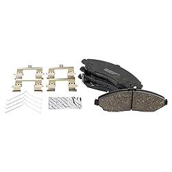 TRQ Front Brake Pads Ceramic Compatible with