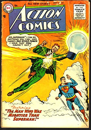 ACTION COMICS #209 SUPERMAN TOMMY TOMOR 1955 CONGO BILL VG