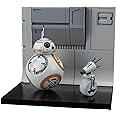Bandai Hobby Star Wars Model Kit 1/12 BB-8 & D-0 Diorama Set, Multi