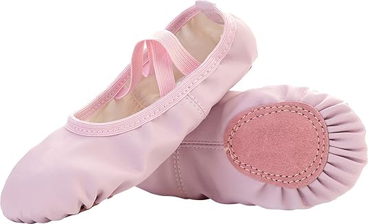 JIASUQI Ballett Tanzschuhe für Kinder Mädchen Frauen Flache Rutschfeste Yoga Socken Gymnastik Tanzen Hausschuhe
