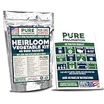 16,500 Non GMO Heirloom Vegetable Seeds Survival Garden 40 Variety Pack