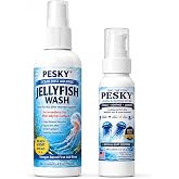 PESKY&reg; Beach Sting Relief Bundle &ndash; Jellyfish Wash &amp; Zing The Sting&trade; Cooling Comfort