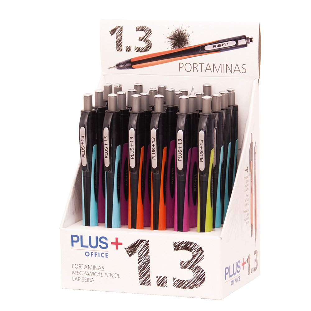 Plus Office PR8007 Mechanical Pencil, 1.3 mm, Pack of 24