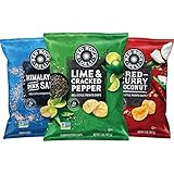Red Rock Deli Style Potato Chips, Variety Pack, 2 Ounce (12 Count)
