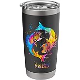 Pisces Zodiac Sign Stainless Steel Insulated Tumbler