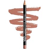 NYX PROFESSIONAL MAKEUP Slim Lip Pencil, Long-Lasting Creamy Lip Liner - Peakaboo Neutral