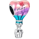 Simphman Birthday Family Mom Charm 925 Sterling Silver Charms for Bracelets and Necklaces Bead Charms Jewelry Charm for Women Family Friends