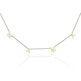 SINYARS Mama Necklace for Women, 14K Gold Plated Dainty Mom Necklace Non Tarnish Jewelry for Mama, Mother Gifts for New Mom, First Time Mommy Gifts