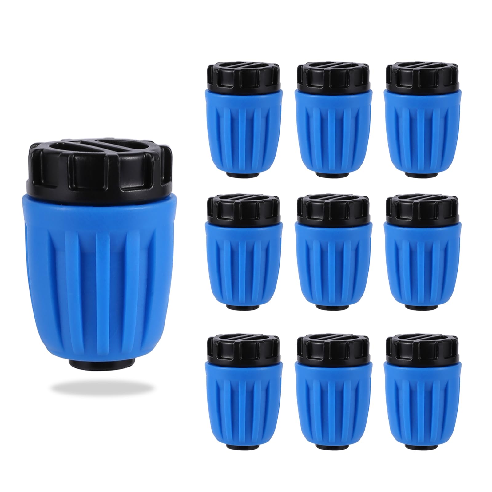 1/2 Inch Blue Drip Irrigation Plug, for 1/2 Inch (16 mm) Irrigation Pipe (OD 0.620 in.ID is 0.520 in) (10 Pieces Blue)