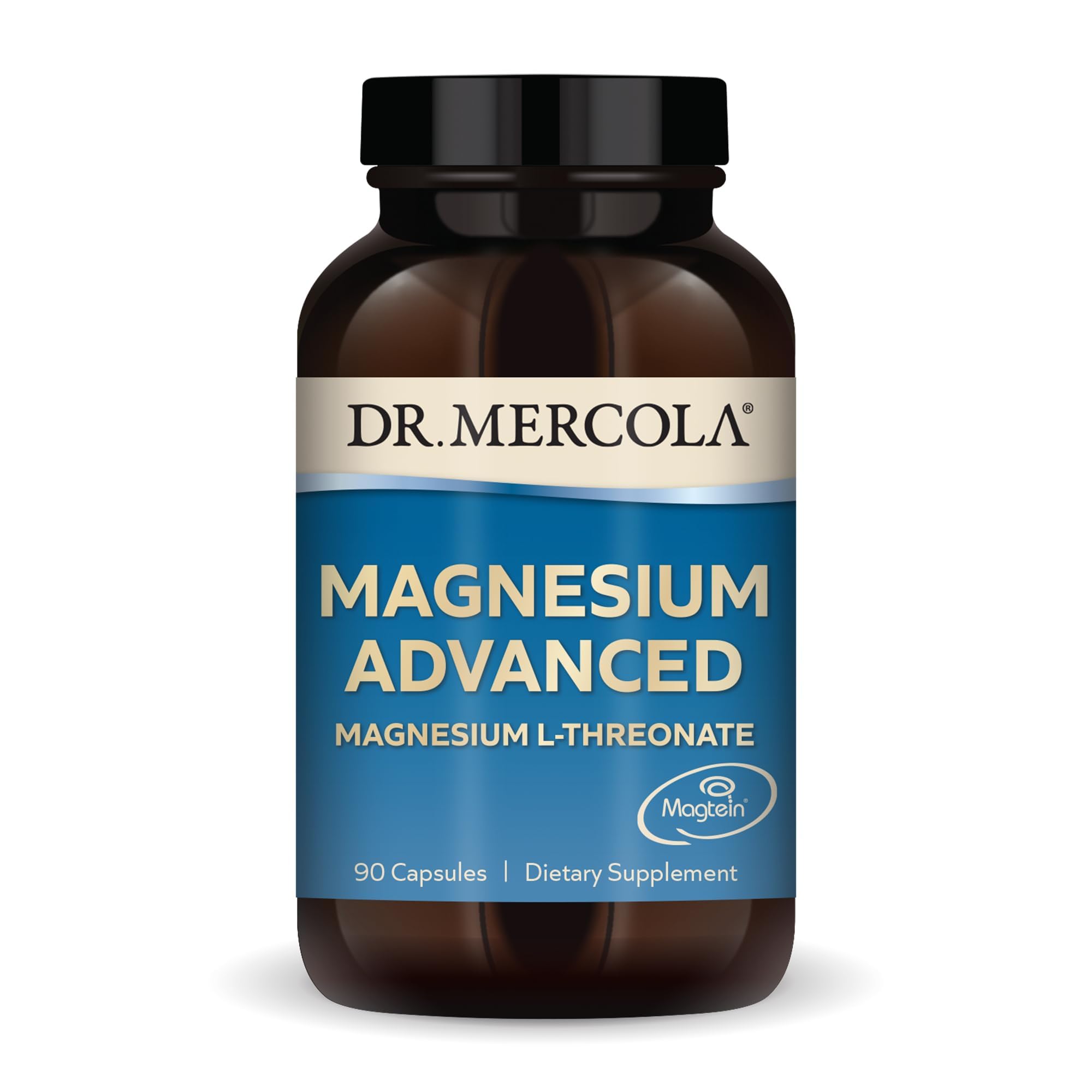 Magnesium L-Threonate (90 per Bottle): 30 Day Supply - Dr Mercola