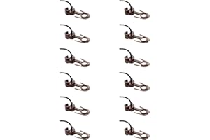 Milageto 12x Model Trains HO Scale Couplers,Trains Couplers,Model Railway Accessories,Replace,Trains Hook Sturdy for 1:87 Mod