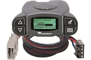 TEKONSHA P3 BRAKE CONTROL + WIRING HARNESS FOR 95-09 DODGE RAM 1500 2500 3500 + DAKOTA, DURANGO & ASPEN. CONTROLLER + PLUG/PLAY WIRE KIT.