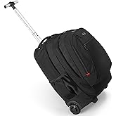 star cloud 21x14 x8 Rolling Backpack For Adults With wheel, Durable Wheeled Backpack With 17" Laptop Sleeve,Travel Carry on Backpack with Wheel for Convenience