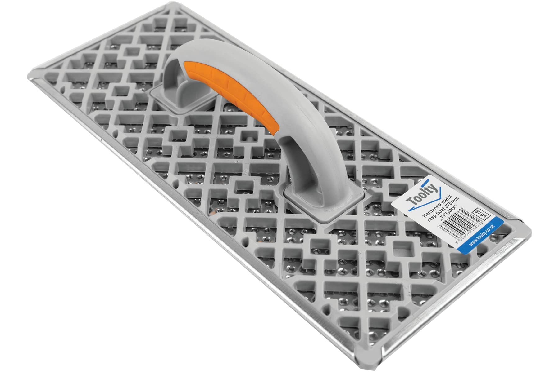 Toolty Metal Render Float - 375mm - Rubber Handle - for Stripping Styrofoam - DIY - TLTY-3701 — image 1
