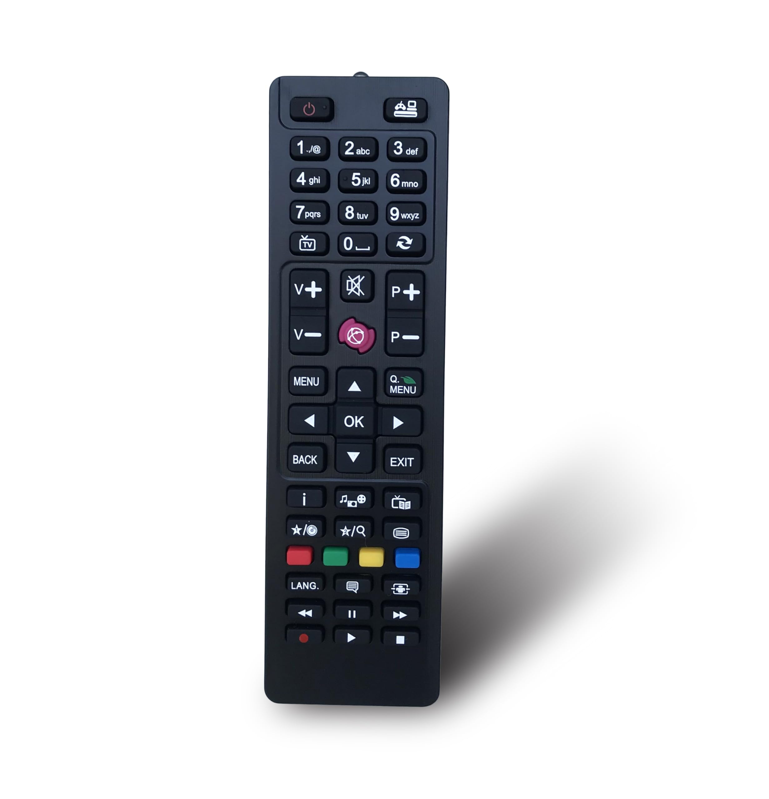 Replacement Remote Control Universal for Bush TV DLED32165HD DLED32165HDY DLED32265DVDT2S DLED50265FHD DLED40287FHD ELED40287FHDDVD