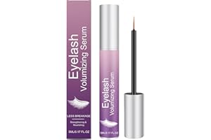 Eyelash Growth Serum with Hyaluronic Acid – 5ml Conditioning Lash Enhancer for Longer, Thicker, Fuller Lashes, Gentle Formula