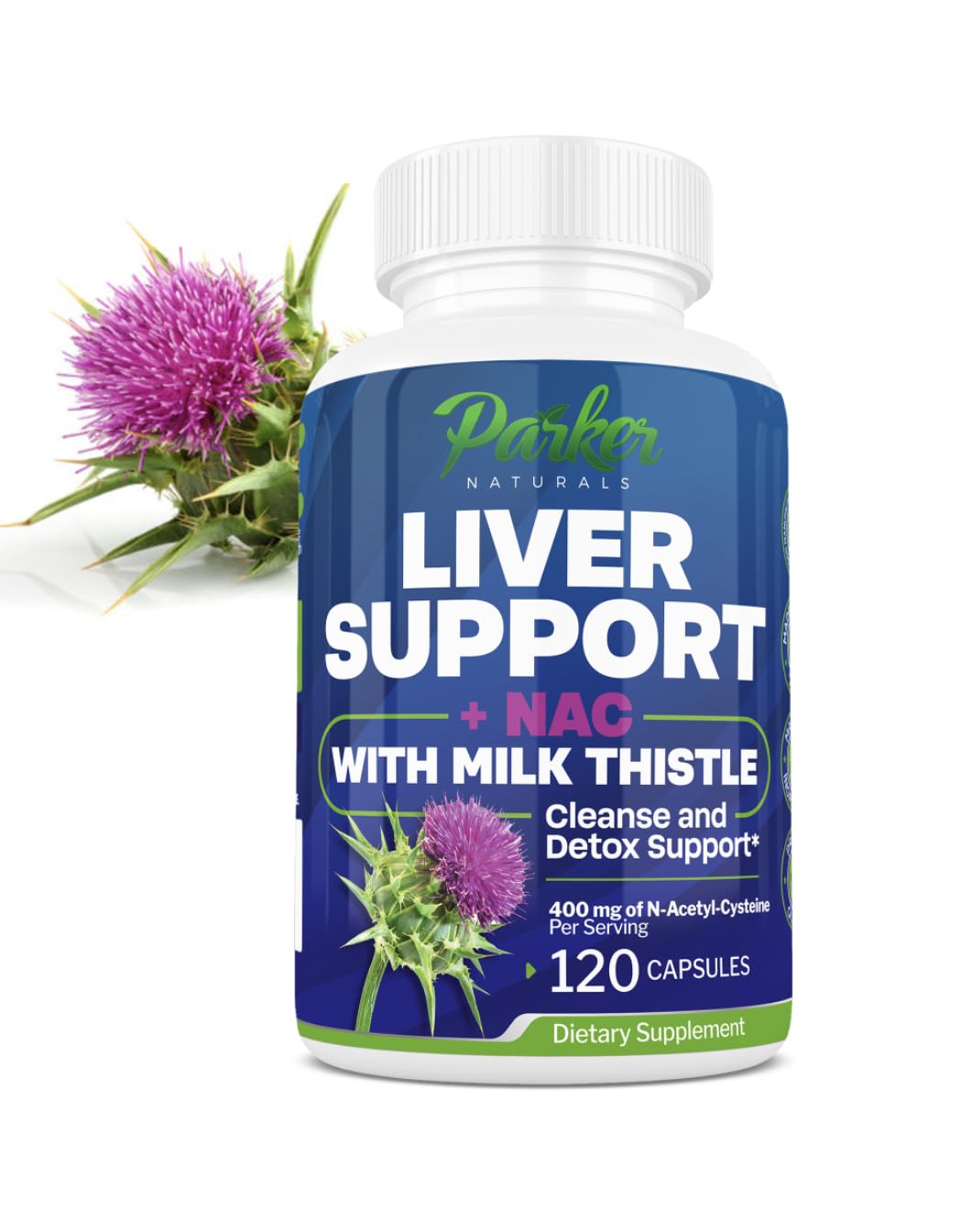 Mua Liver Support with Milk Thistle & NAC Supplement, Liver Health