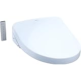 TOTO SW3056#01 S550E Electronic Bidet Toilet Seat with Cleansing Warm, Nightlight, Auto Open and Close Lid, Instantaneous Wat