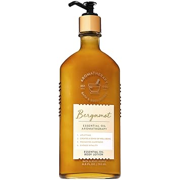 Bath And Body Works Aromatherapy Bergamot Essential Oil Body Lotion 65 Fluid Ounce