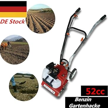 Gartenfräse Gewerbe Benzin Vertikutierer Mini 2HP 2-Takt-Motor