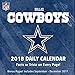 Dallas Cowboys 2018 Desk Calendar