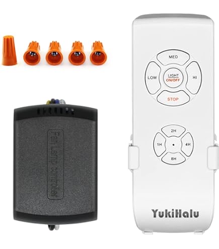 Universal Ceiling Fan Remote Control Kit, Small Size Ceiling