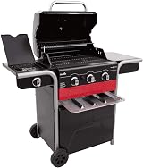 Char-Broil Gas2Coal 330 Hybrid 3-Burner Grill with Side Burner view 4