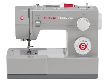 Singer Heavy Duty 4423 Sewing Machine With 23 Built In Stitches 12 Decorative Stitches 60 Stronger Motor Automatic Needle Threader Perfect For