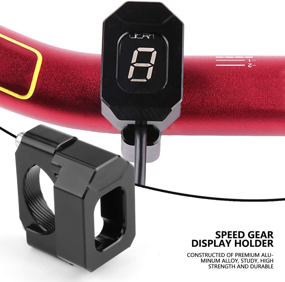 Speed Gear Display Holder-Rugged and practical aluminum alloy Speed Gear Display Bracket fit for Hon-da Y-amaha S-uzuki K-awasaki - Image 4