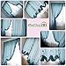 Ayygift Elegant Classic Pearl Magnetic Curtain Lace Rope Tieback Wrap Holdbacks - Set of 2 (Beige)