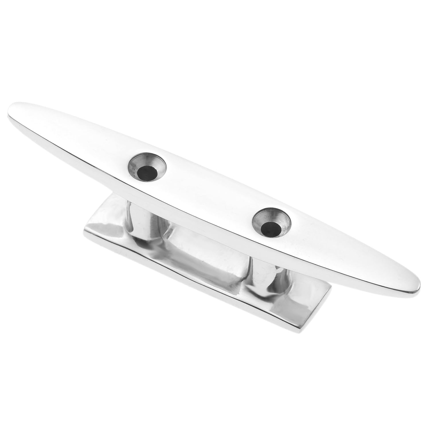 Mgoodoo Boat Cleat 4 Inches Flat Made of 316 Stainless Steel Hardware
