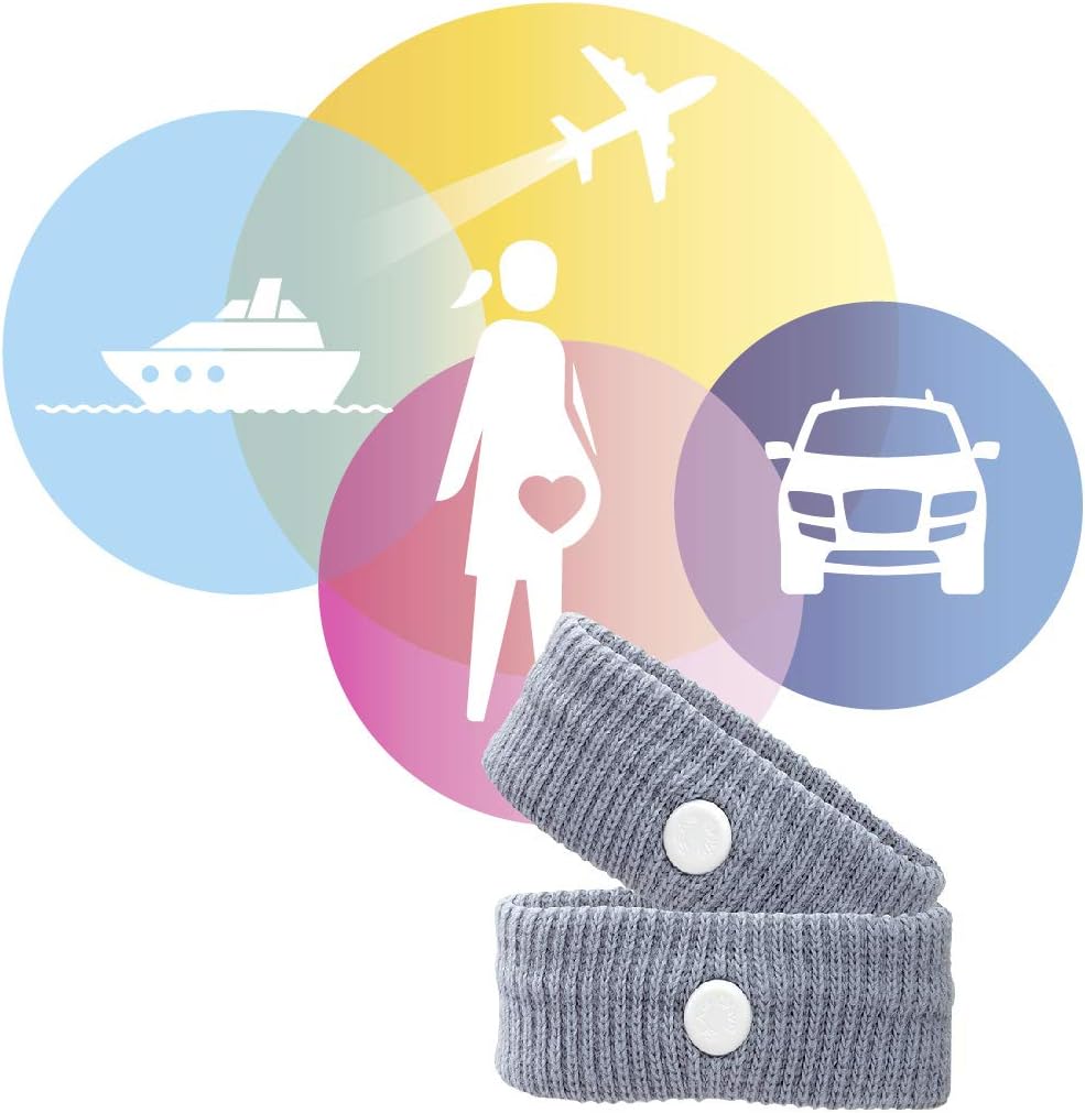 Sea-Band Anti-Nausea Acupressure Wristband for Motion or Morning Sickness, Adult, 1 Pair: Health & Personal Care